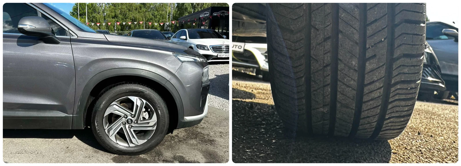 Hyundai Santa fe 2.2D 202HP AWD ОБДУХВАНЕ CAMERA LANE ASSIST EU6D, снимка 17 - Автомобили и джипове - 55942676
