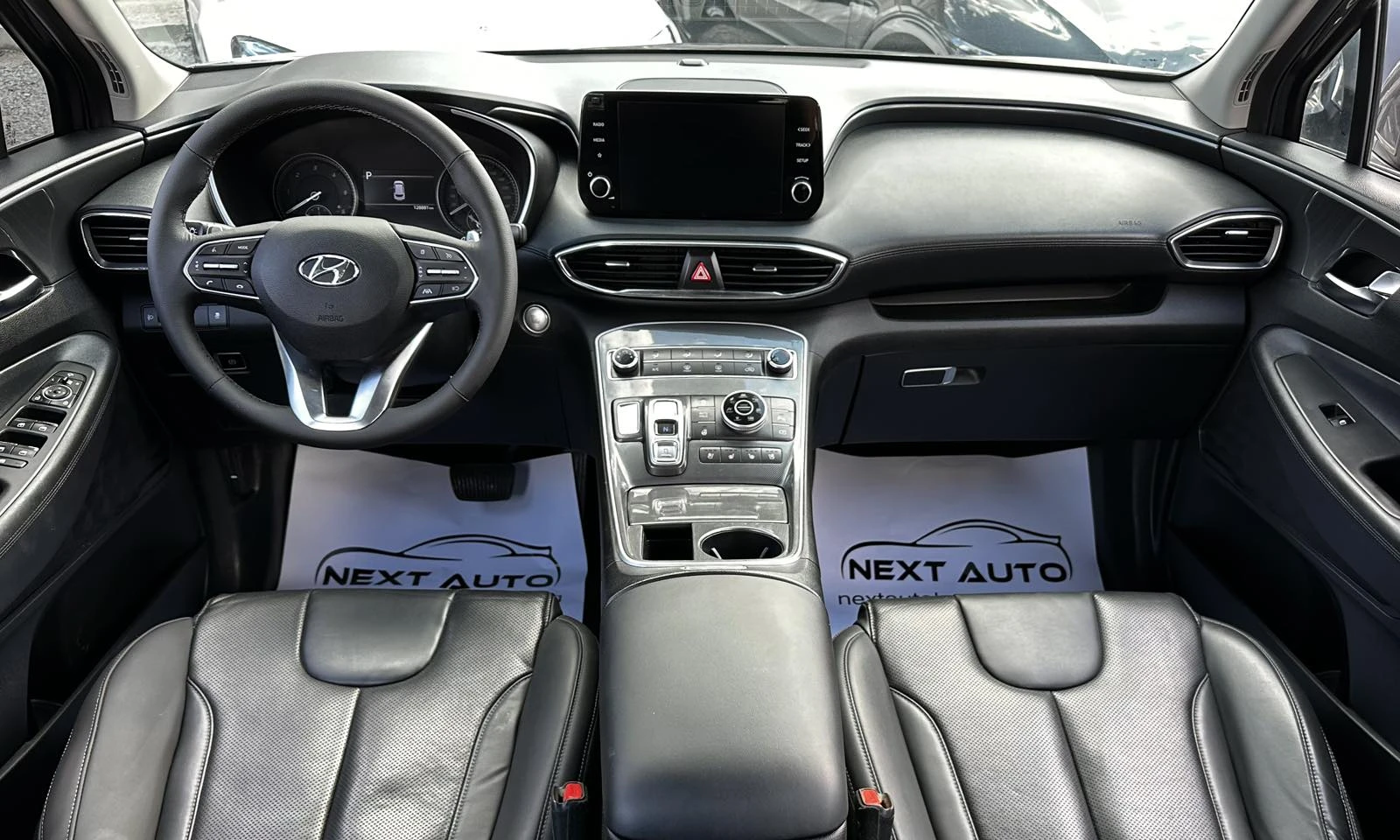 Hyundai Santa fe 2.2D 202HP AWD ОБДУХВАНЕ CAMERA LANE ASSIST EU6D, снимка 9 - Автомобили и джипове - 55942676