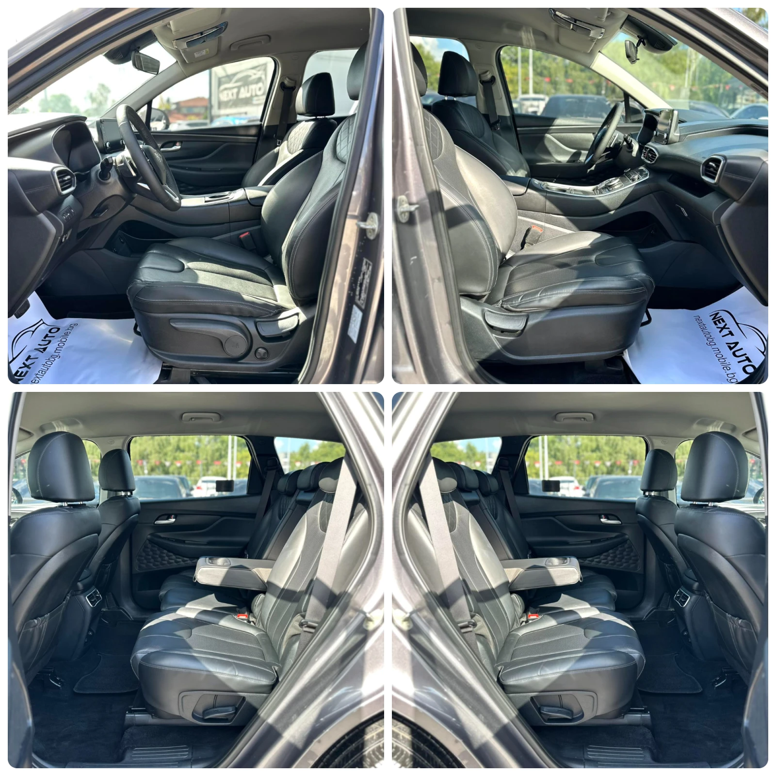 Hyundai Santa fe 2.2D 202HP AWD ОБДУХВАНЕ CAMERA LANE ASSIST EU6D, снимка 11 - Автомобили и джипове - 55942676