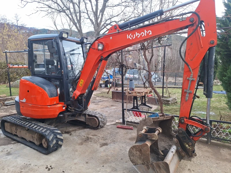 Багер Kubota U35 3a3, снимка 2 - Индустриална техника - 48837447