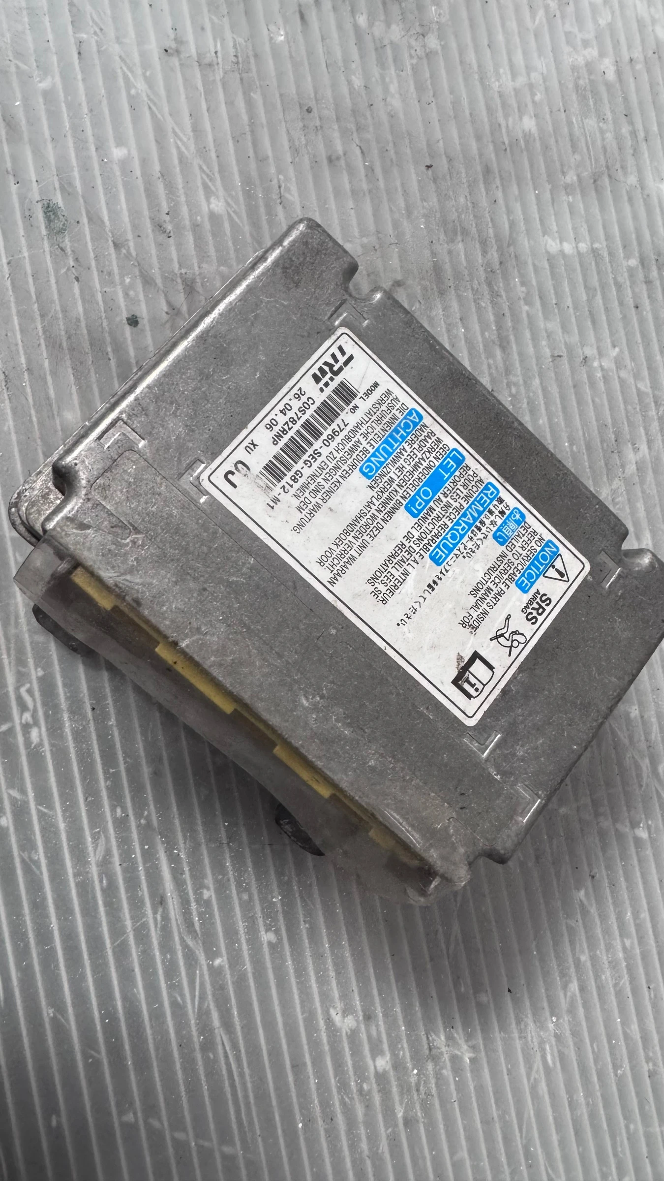 Airbag  /  /  a Honda Acord - 77960-SEG-G812-M1 | Mobile.bg   1