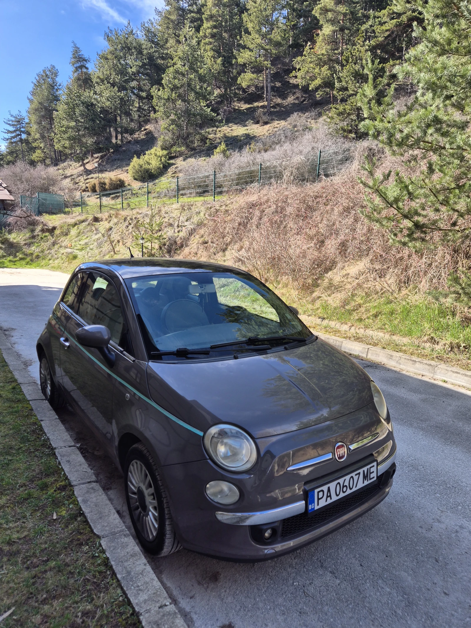 Fiat 500 1.3d, снимка 2 - Автомобили и джипове - 53795892