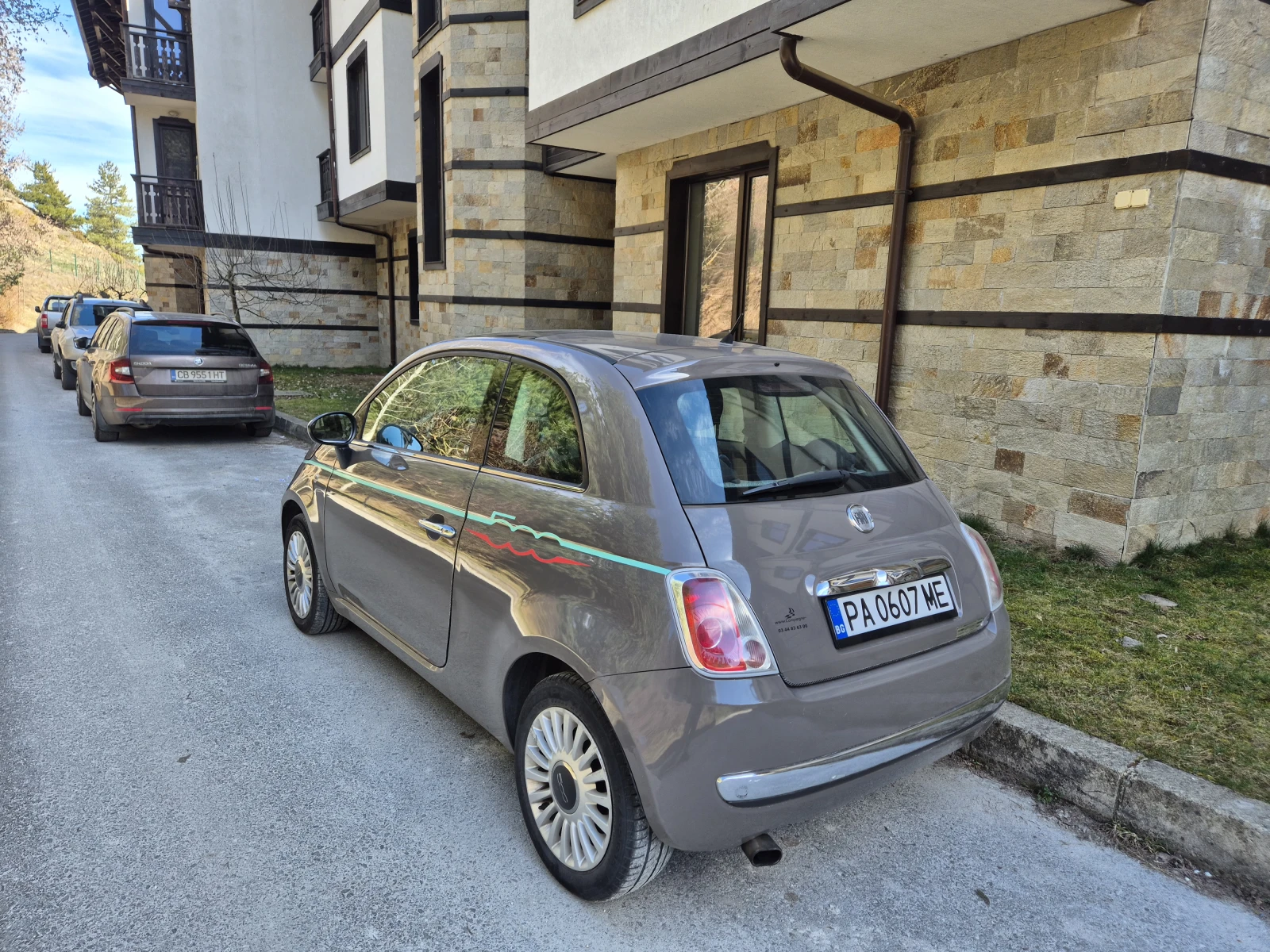 Fiat 500 1.3d, снимка 4 - Автомобили и джипове - 53795892