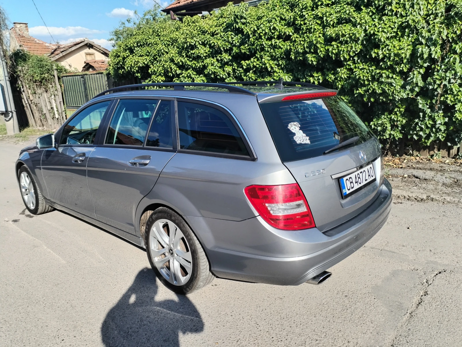 Mercedes-Benz C 220 2.2 CDI/Euro5B/avtomat, снимка 4 - Автомобили и джипове - 54729307