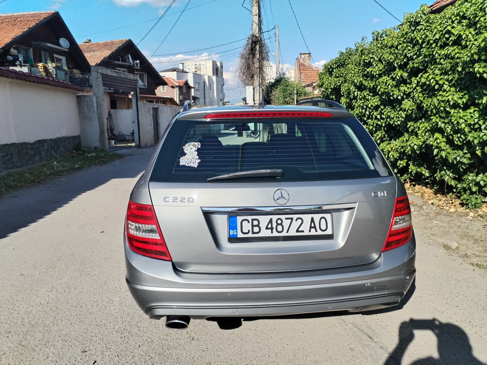 Mercedes-Benz C 220 2.2 CDI/Euro5B/avtomat, снимка 6 - Автомобили и джипове - 54729307