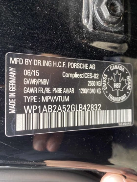 Porsche Macan CARFAX АВТО КРЕДИТ  - 27900 лв. / 14265.04 € - 68303341 16