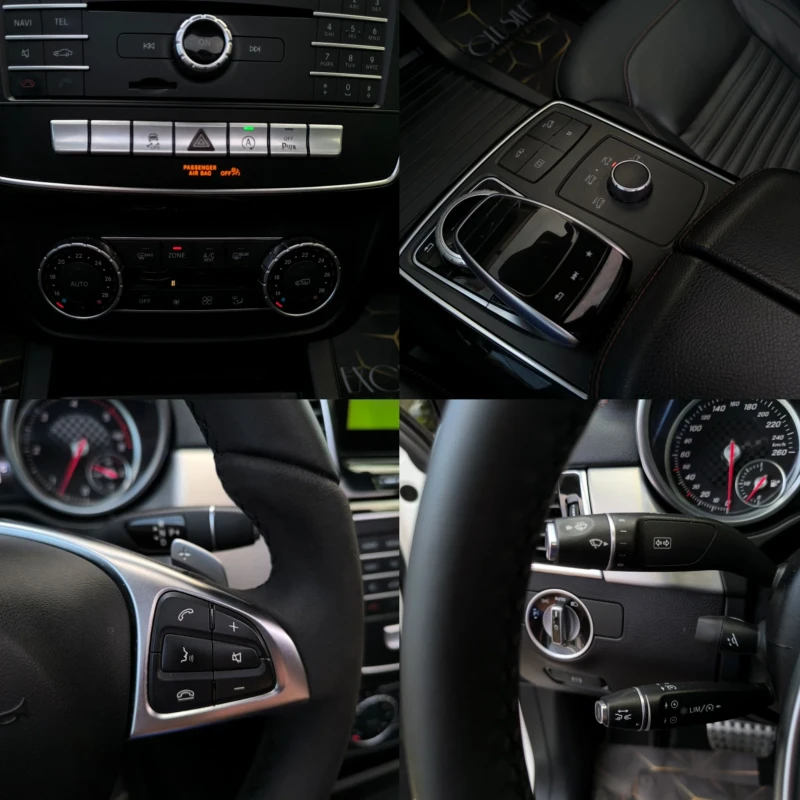 Mercedes-Benz GLE 350 6.3 AMG PAKET ПАНОРАМА BLACK EDITION , снимка 14 - Автомобили и джипове - 50393196