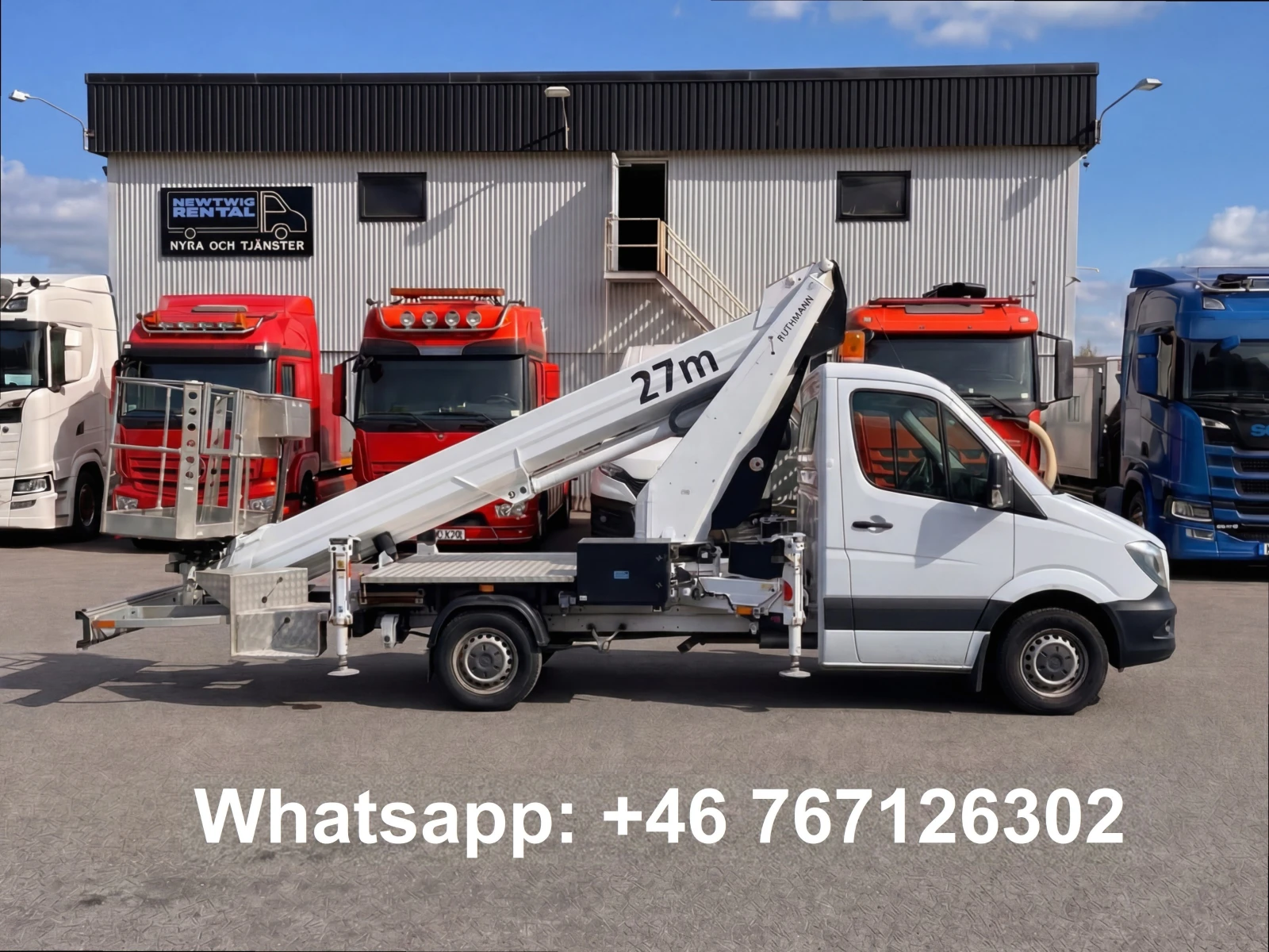 Автовишка Ruthmann 27m TB270 Mercedes-Benz Sprinter 313 Cdi