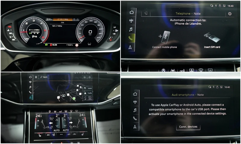 Audi A8 50TDI Quattro Bang&Olufsen, снимка 13 - Автомобили и джипове - 52040272