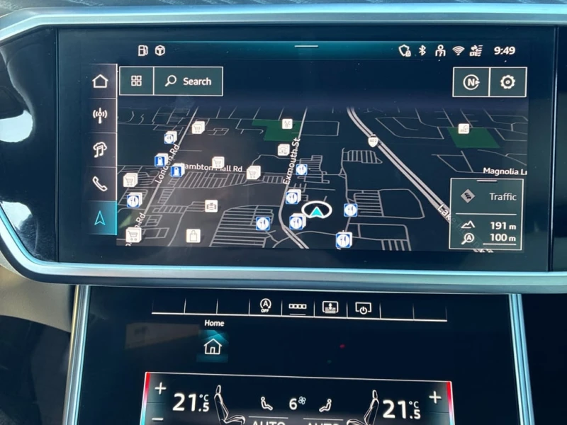 Audi A6 * Progressiv * CARFAX * БЕЗ ПЪРВОНАЧАЛНА ВНОСКА, снимка 9 - Автомобили и джипове - 53182035