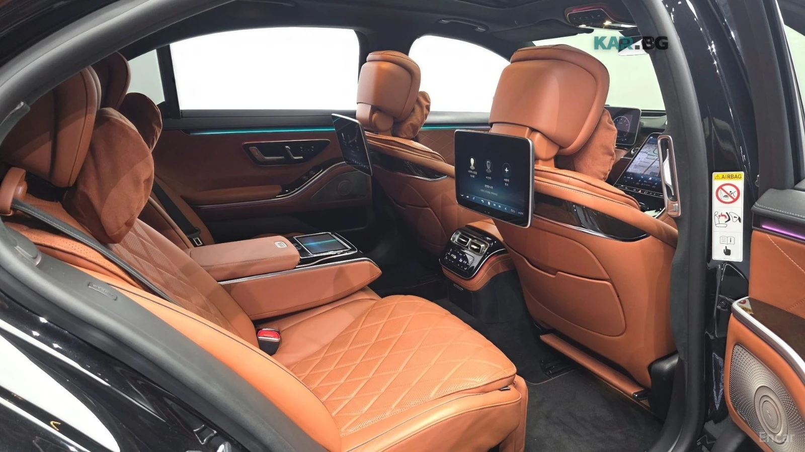 Mercedes-Benz S 580 * LONG* BURMESTER* TV* ПАНО* 360* МАСАЖИ* HEAD-UP*, снимка 10 - Автомобили и джипове - 54987999