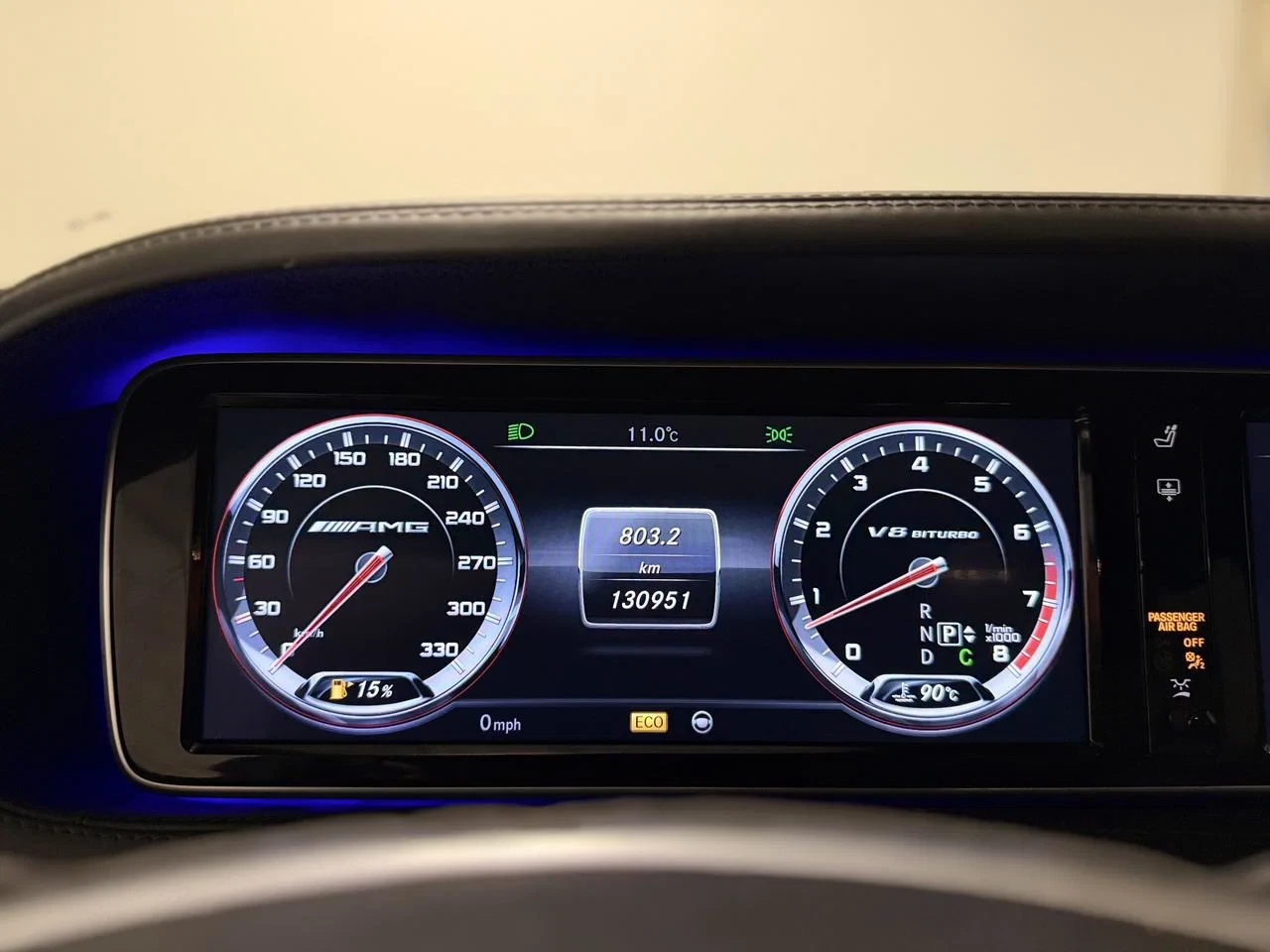 Mercedes-Benz S 63 AMG S 63 AMG | EXECUTIVE PKG | NAVI | LEATHER, снимка 12 - Автомобили и джипове - 55738059