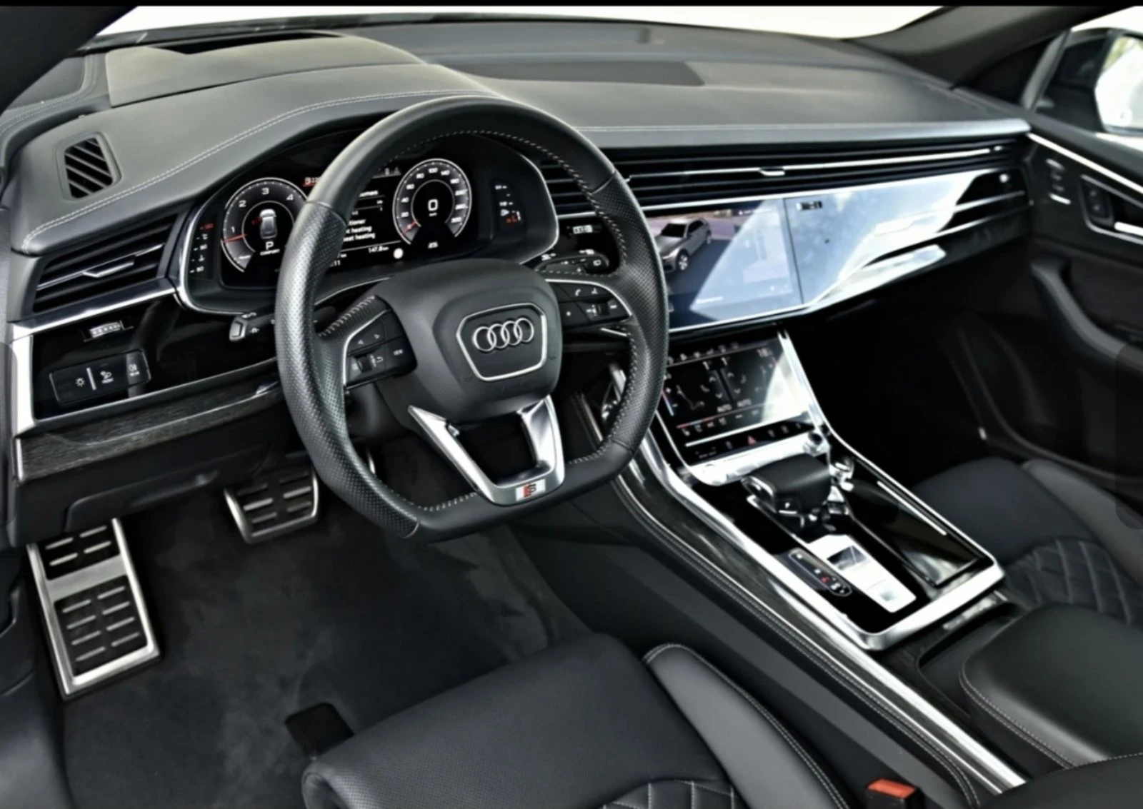 Audi Q8 5.0TDI SQ8-OPTIC 3xSLINE B&O MATRIX HUD PANORAMA  | Mobile.bg � ����������� 10