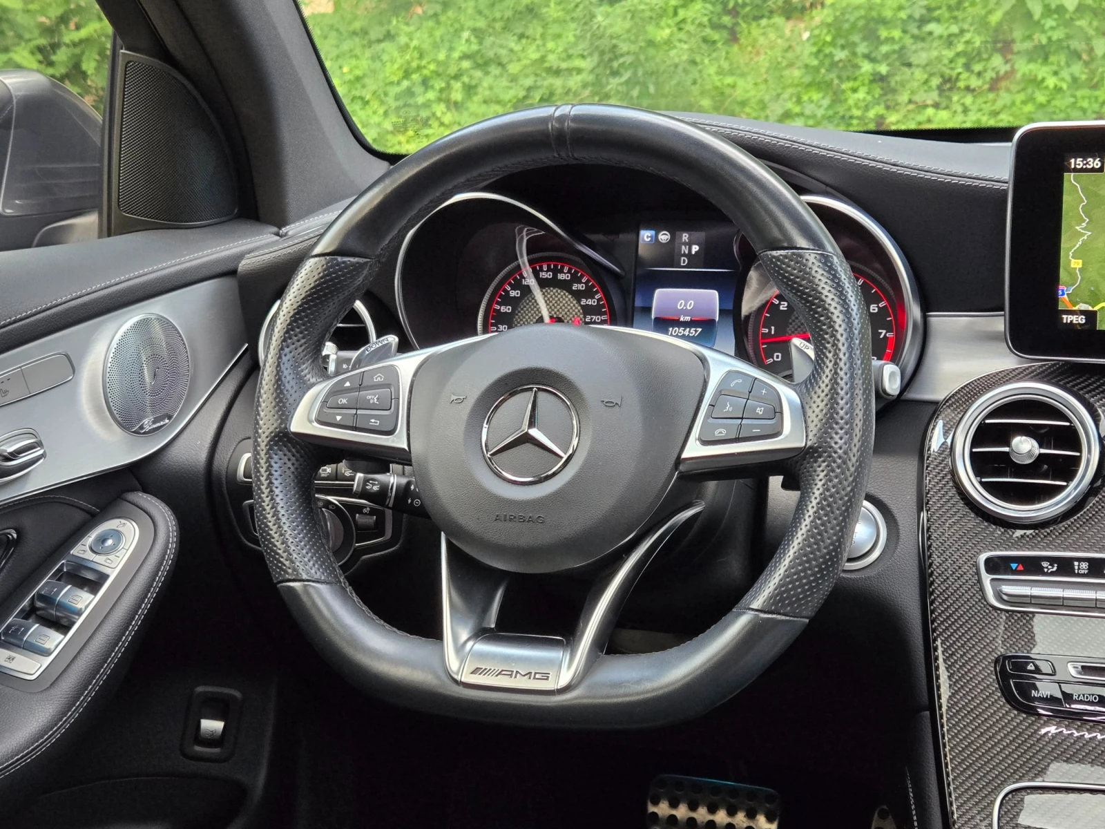 Mercedes-Benz GLC 63 AMG S* DIS* HUD* 360* BURMASTER* KEYLESS* КРАЙНА ЦЕНА*, снимка 6 - Автомобили и джипове - 55126988