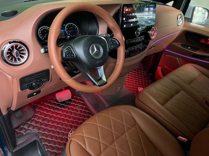 Mercedes-Benz Vito 2.2CDI MAYBACH VS680#LED#8+ 1#NAVI#XENON#UNIKAT, снимка 10 - Бусове и автобуси - 46395982