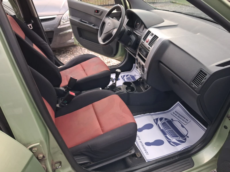 Hyundai Getz 1.4* бензин* Климатик, снимка 10 - Автомобили и джипове - 52485153