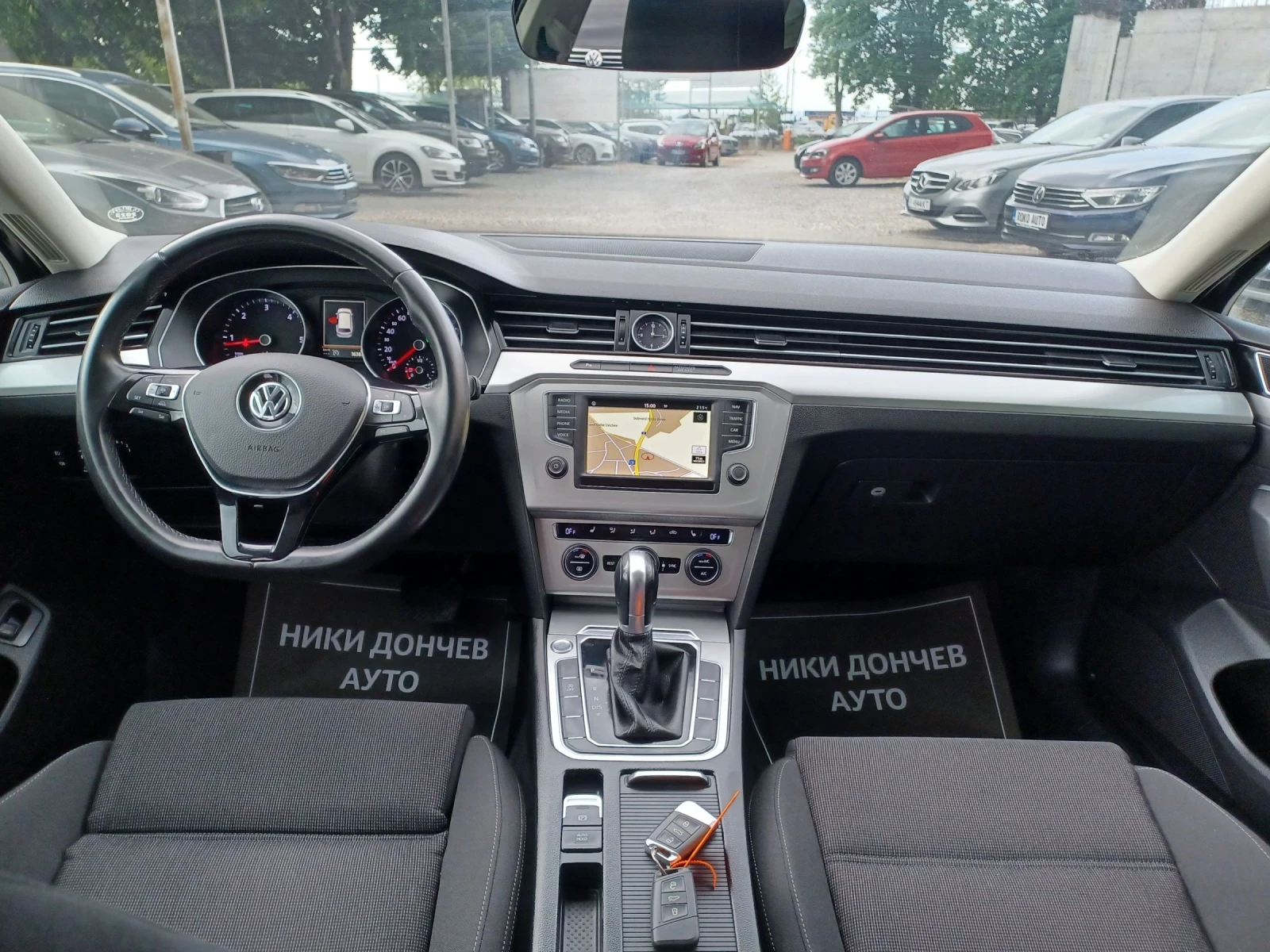 VW Passat 2.0-150TDI! NAVI! DISTRONIC! F-1 ВОЛАН! ПОДГРЕВ! - изображение 9