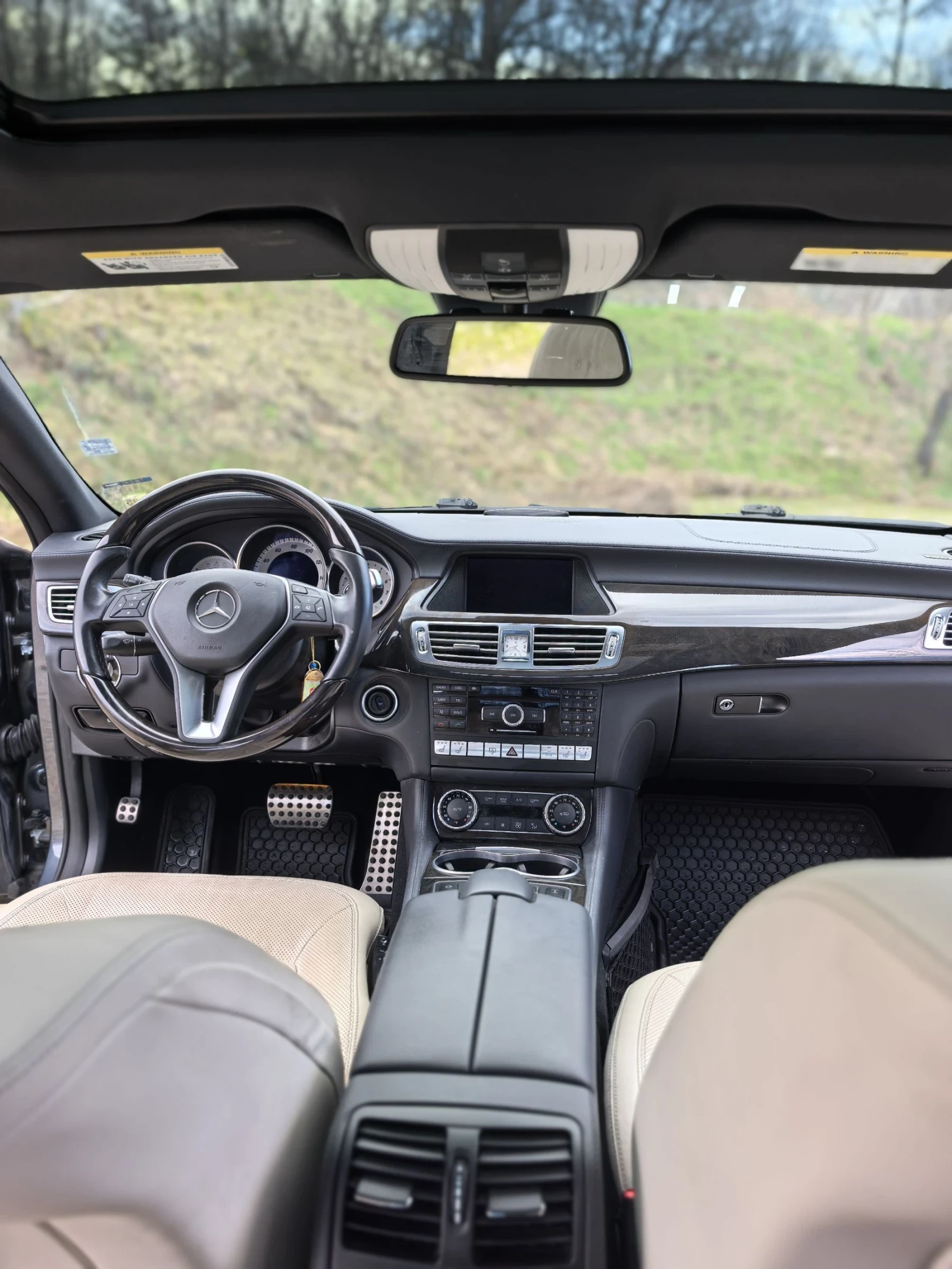 Mercedes-Benz CLS 550 САМО НА ЗАДНО, снимка 7 - Автомобили и джипове - 53977172