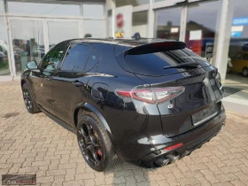 Alfa Romeo Stelvio QUADRIFOGLIO/510HP/Q4/PANO/CAM/AKRAPOVIC/H&K/544q, снимка 4
