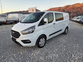 Ford Transit Custom 2.0 TDCi, ТОВАРОПЪТНИК, 6 местен, Клима, ЕВРО 6