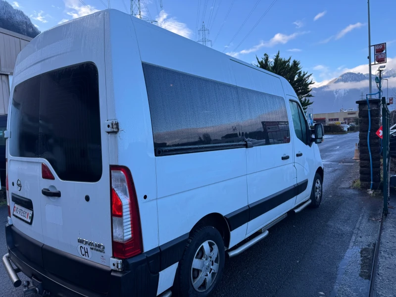 Opel Movano 2.3CDTI* 9 МЕСТА* КЛИМАТИК* РАМПА ЗА ИНВАЛИДИ* , снимка 5 - Бусове и автобуси - 53328030