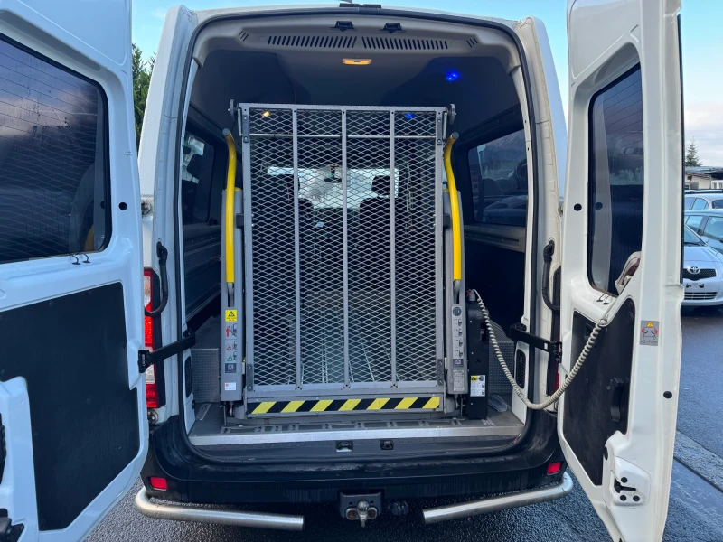 Opel Movano 2.3CDTI* 9 МЕСТА* КЛИМАТИК* РАМПА ЗА ИНВАЛИДИ* , снимка 8 - Бусове и автобуси - 53328030