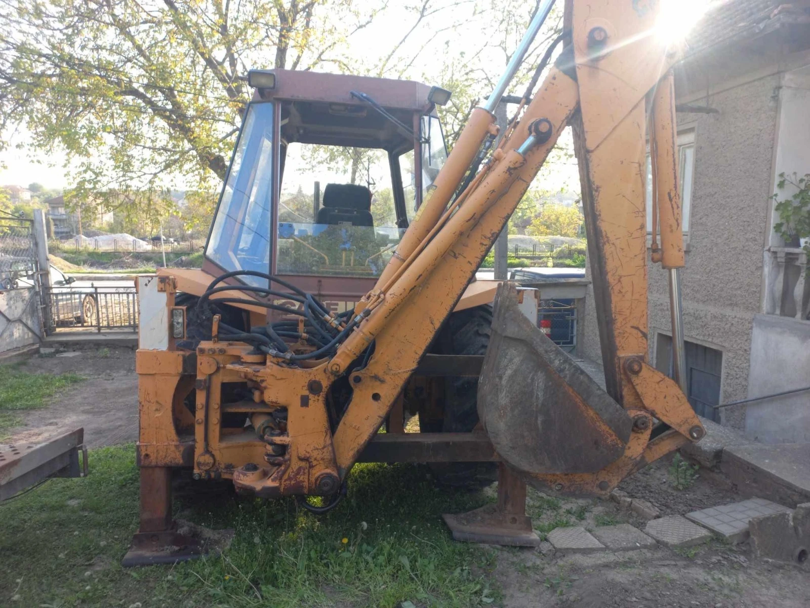 Багер Case 580G, снимка 1