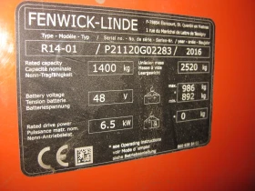 Електрокар Linde R14-01 /1120-01/, снимка 7