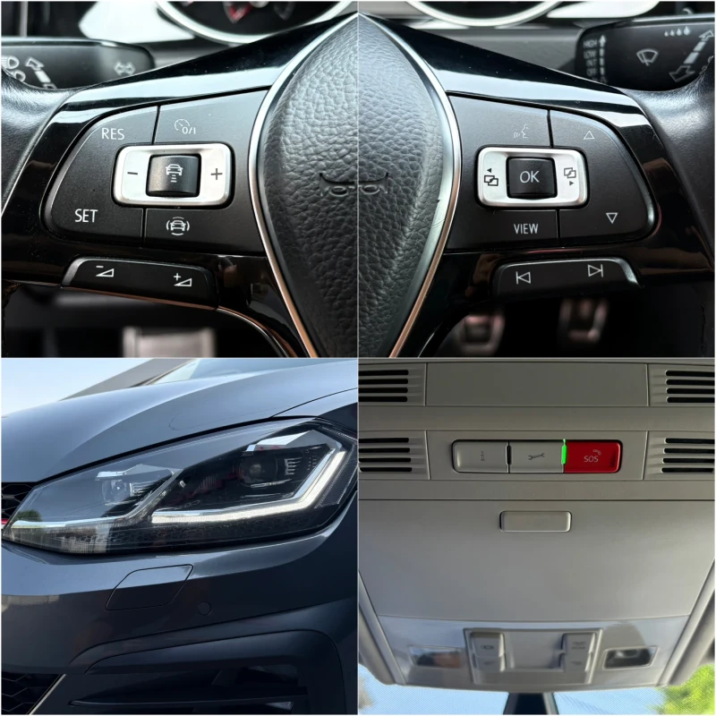 VW Golf 7.5, 1.5TGI, KEYLESS, FULL, РЕГИСТРИРАН, ОБСЛУЖЕН, снимка 16 - Автомобили и джипове - 52556373
