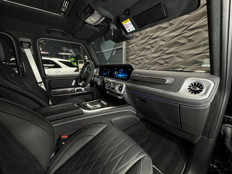 Mercedes-Benz G 63 AMG Akrapovic * Stars * Burmester * Pano * Обдухване *, снимка 10 - Автомобили и джипове - 53040251