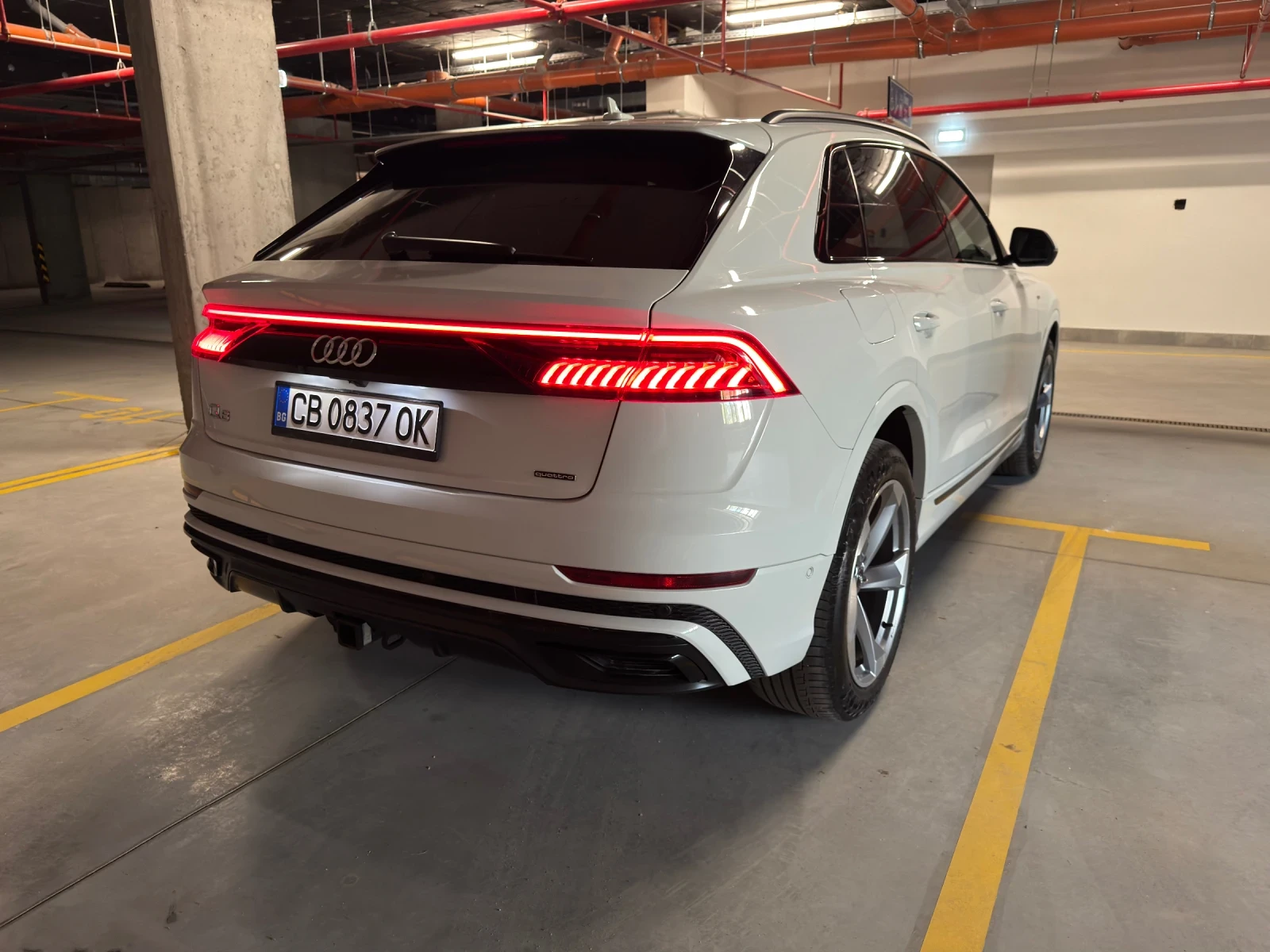 Audi Q8 55 TFSI от Ауди представителство с гаранция, снимка 3 - Автомобили и джипове - 54171483