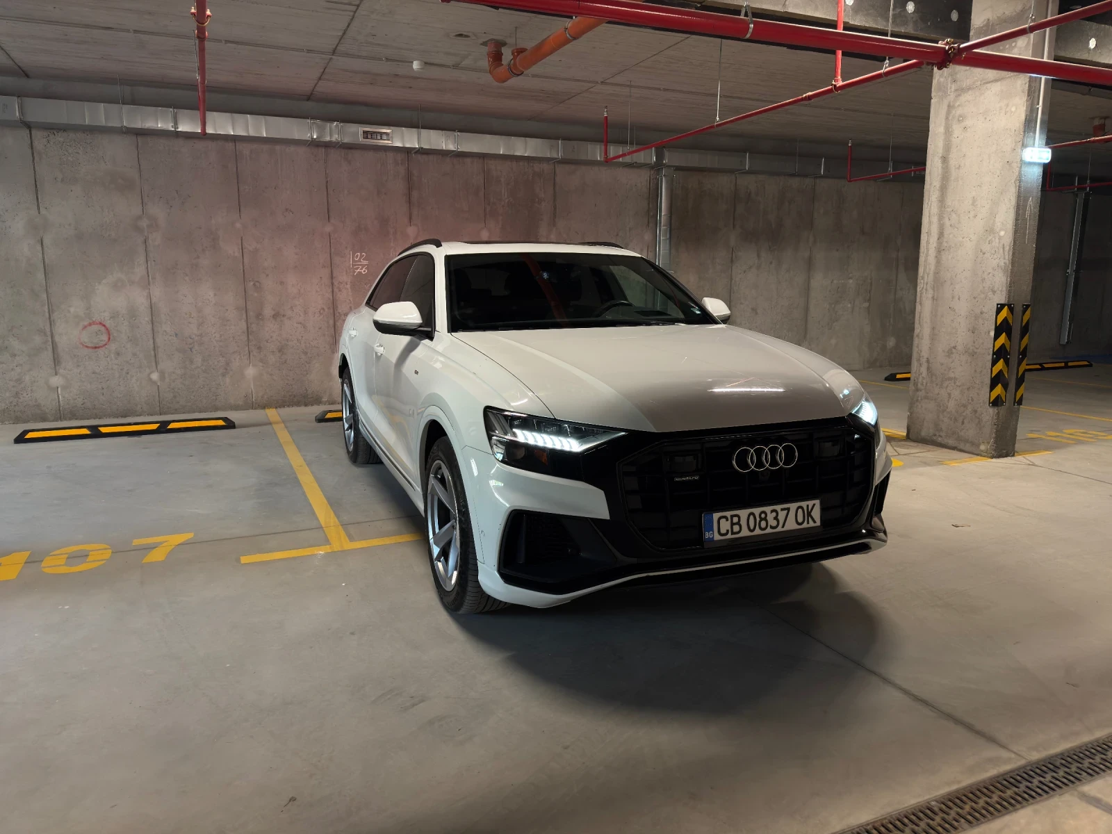 Audi Q8 55 TFSI 1 year warranty from Audi