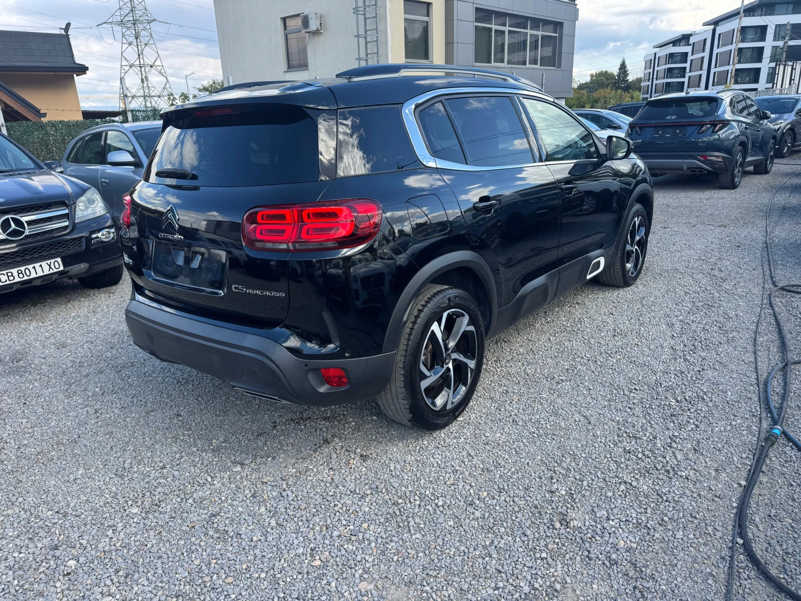 Citroen C5 Aircross 1.5TDI  131hp* LED* КОЖА* КАМЕРА* 6.2020г* ЛИЗИНГ, снимка 10 - Автомобили и джипове - 56202042