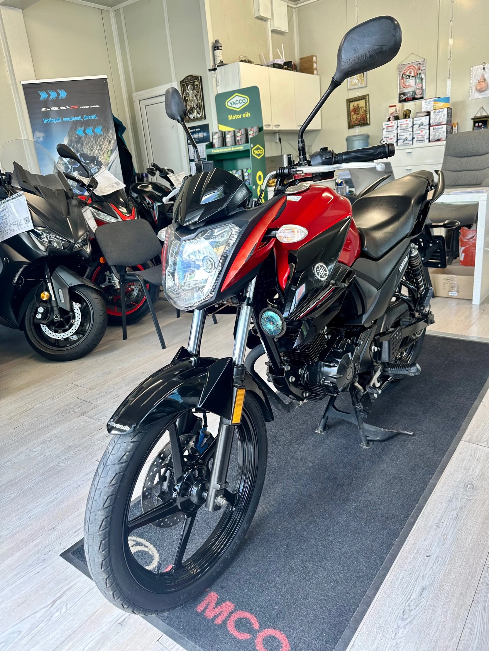 Yamaha YBR YS125i 07.2018г., снимка 9 - Мотоциклети и мототехника - 54699900
