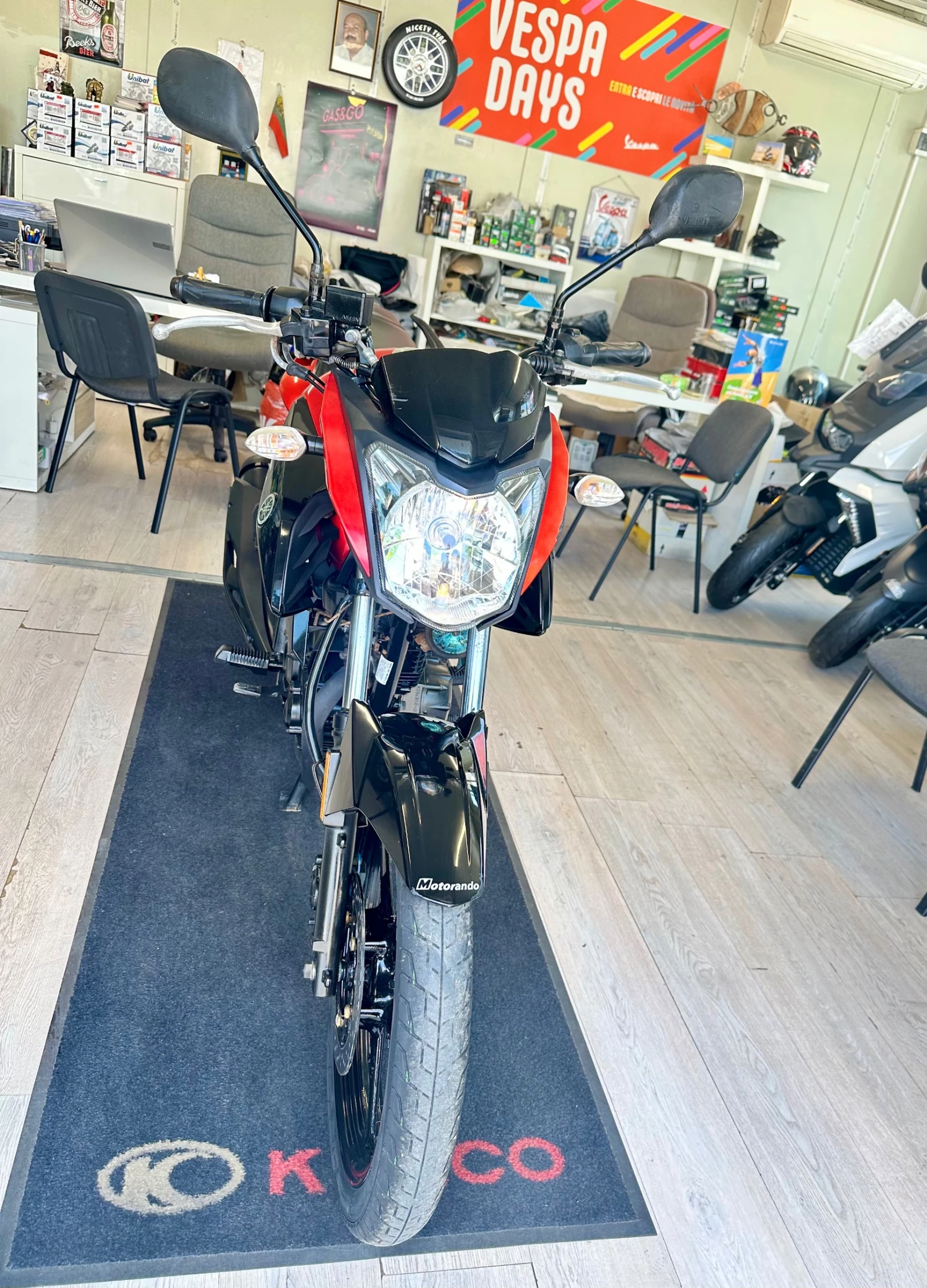 Yamaha YBR YS125i 07.2018г., снимка 14 - Мотоциклети и мототехника - 54699900