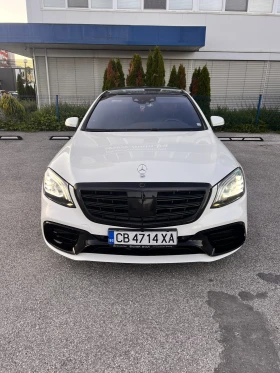 Mercedes-Benz S 500  S500 Long 4MATIC  AMG Facelift Burmester 3D Масаж, снимка 7