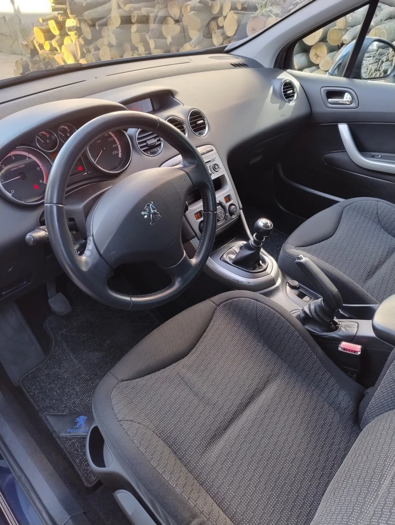 Peugeot 308 1.6 HDI ПАРКТРОНИК И ПАНОРАМА, снимка 11 - Автомобили и джипове - 47584863