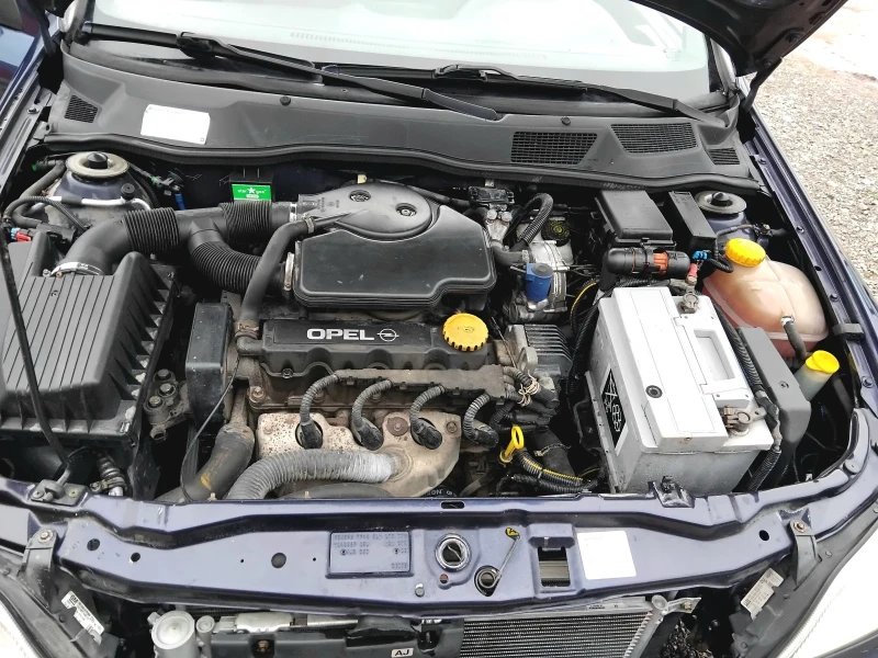 Opel Astra 1.6.75к.МОНО + КЛИМА + ГАЗ..., снимка 14 - Автомобили и джипове - 53124851