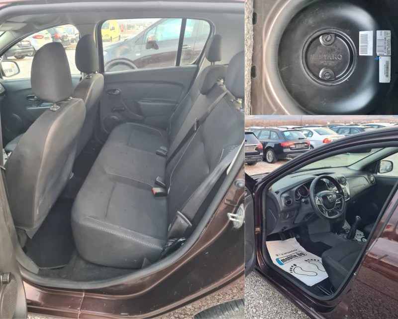 Dacia Sandero 0.900 benzin G.P.L, снимка 8 - Автомобили и джипове - 53290792