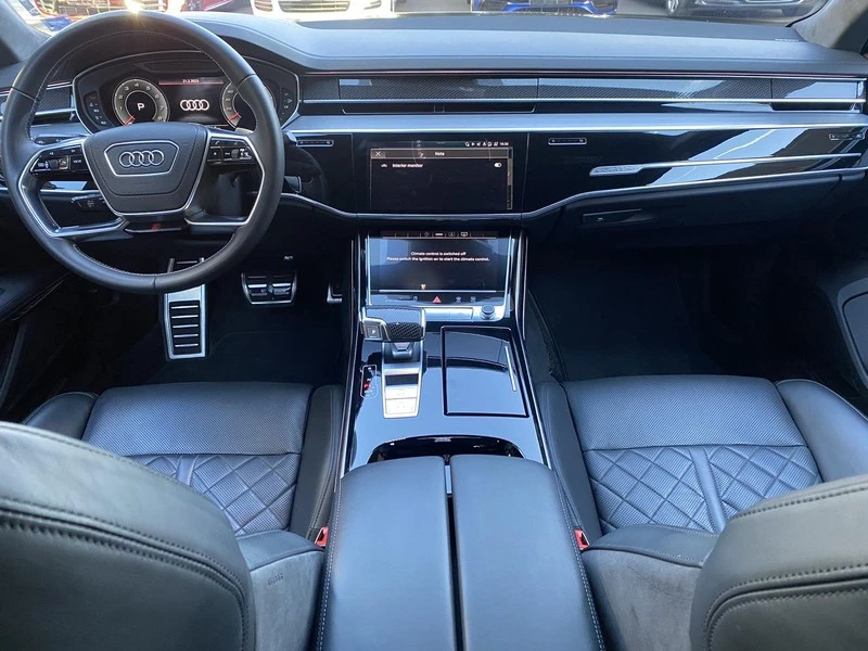 Audi S8 /KERAMIK/B&O/LASER/BLACKPACK, снимка 11 - Автомобили и джипове - 54832053