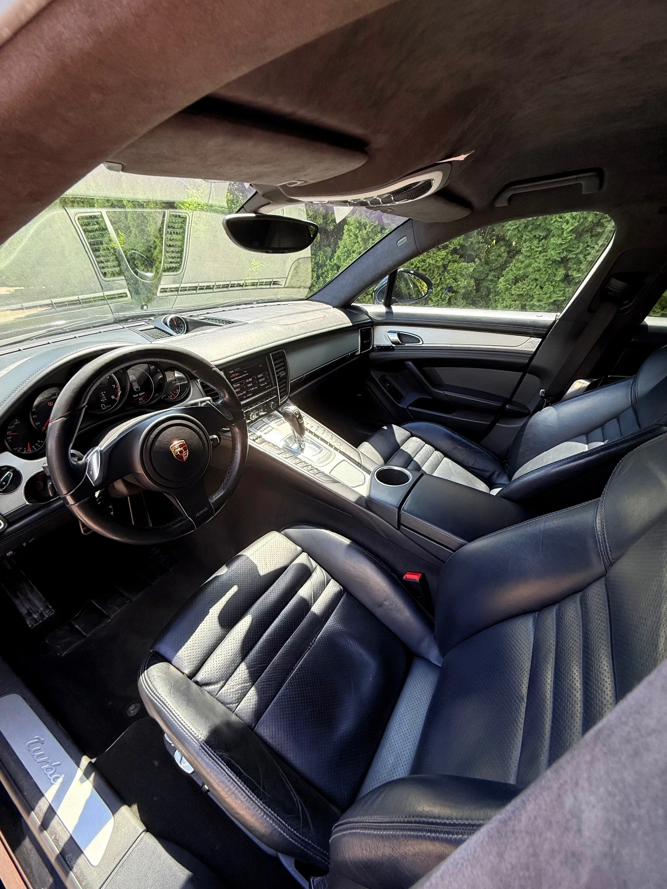 Porsche Panamera Turbo/Bose/LED/Memori, снимка 5 - Автомобили и джипове - 54416146