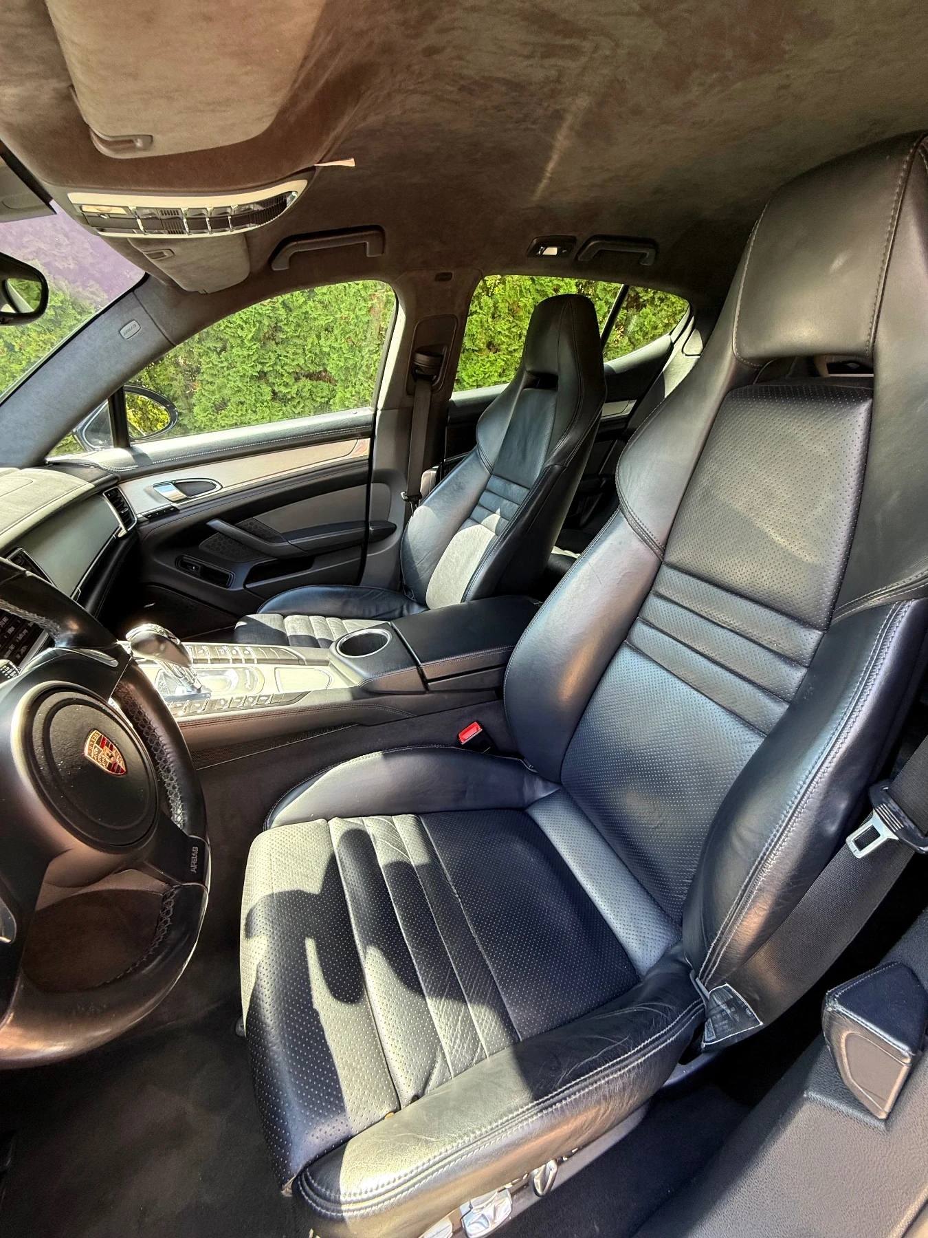 Porsche Panamera Turbo/Bose/LED/Memori, снимка 4 - Автомобили и джипове - 54416146