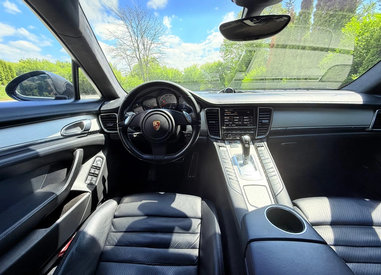 Porsche Panamera Turbo/Bose/LED/Memori, снимка 6 - Автомобили и джипове - 54416146