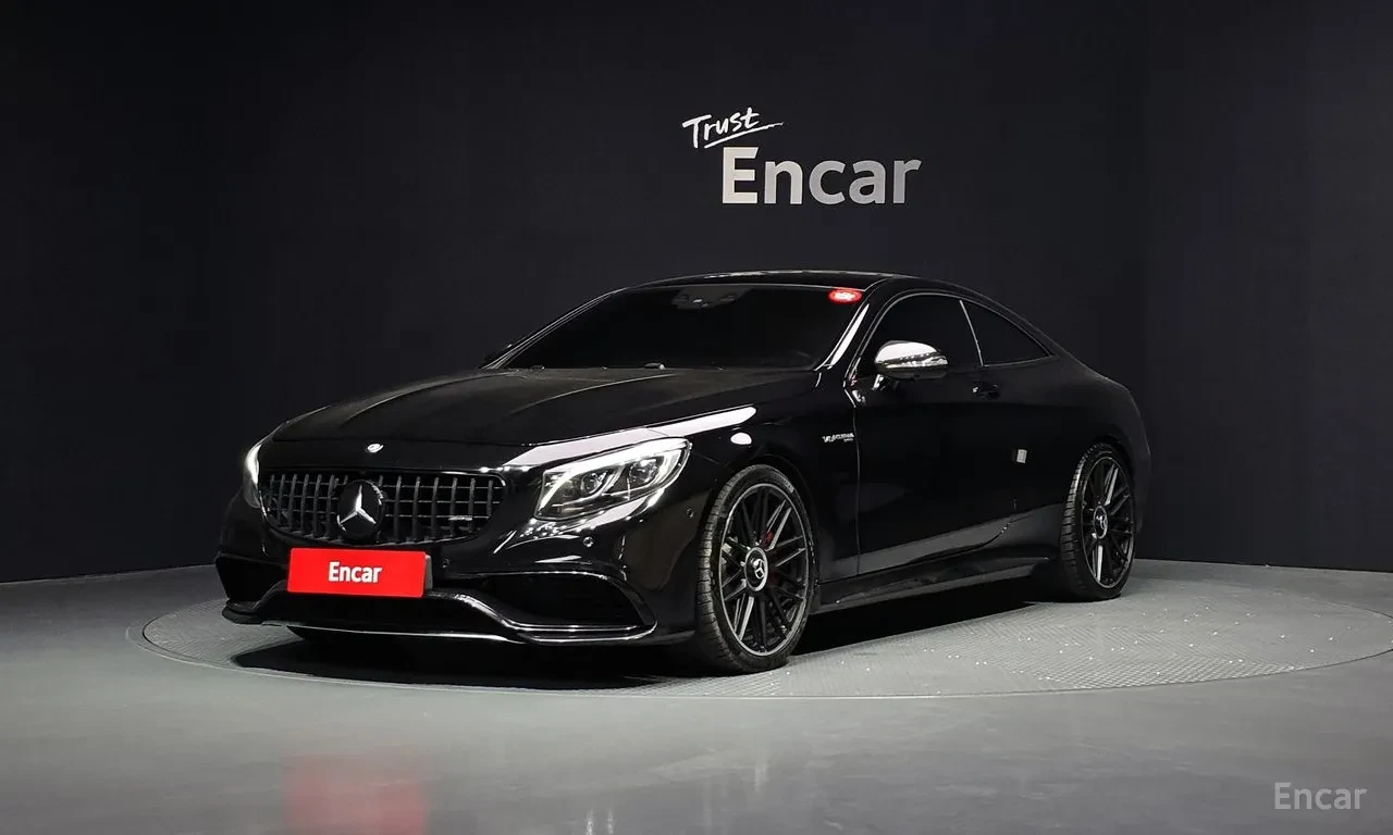 Mercedes-Benz S 63 AMG 4MATIC COUPE / BURMESTER / 360 / HUD / DISTRONIC