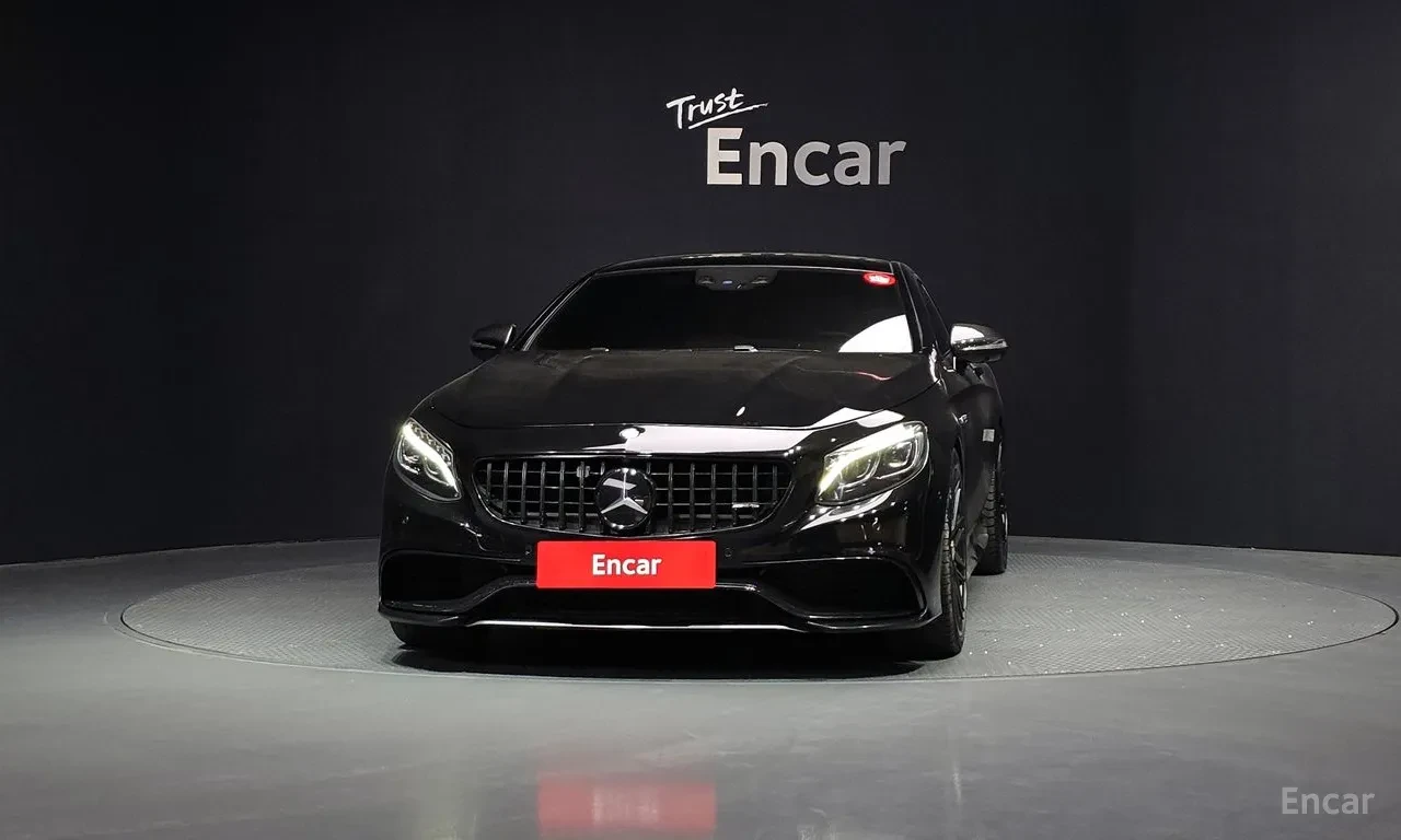 Mercedes-Benz S 63 AMG 4MATIC COUPE / BURMESTER / 360 / HUD / DISTRONIC, снимка 3 - Автомобили и джипове - 54647129