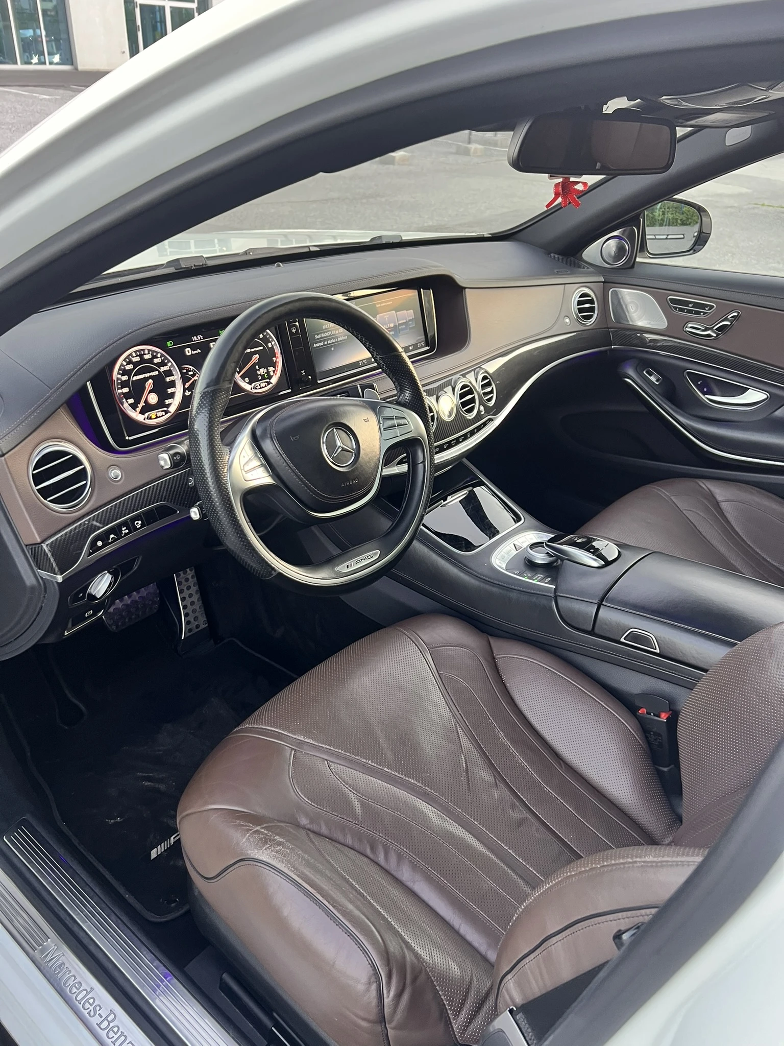 Mercedes-Benz S 500  S500 Long 4MATIC  AMG Facelift Burmester 3D Масаж, снимка 10 - Автомобили и джипове - 54754427