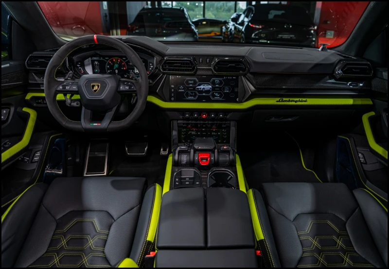 Lamborghini Urus SE* FULL CARBON* MASSAGE* BANG OLUFSEN* , снимка 7 - Автомобили и джипове - 52874012