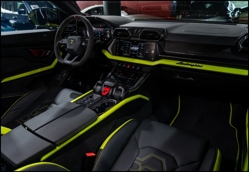 Lamborghini Urus SE* FULL CARBON* MASSAGE* BANG OLUFSEN* , снимка 8 - Автомобили и джипове - 52874012