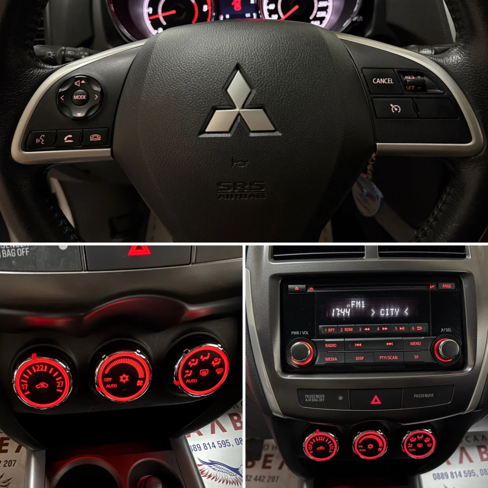 Mitsubishi ASX * INTENSE* 1.8Di-D* FACE* 4X4* EU 5*  | Mobile.bg � ����������� 13