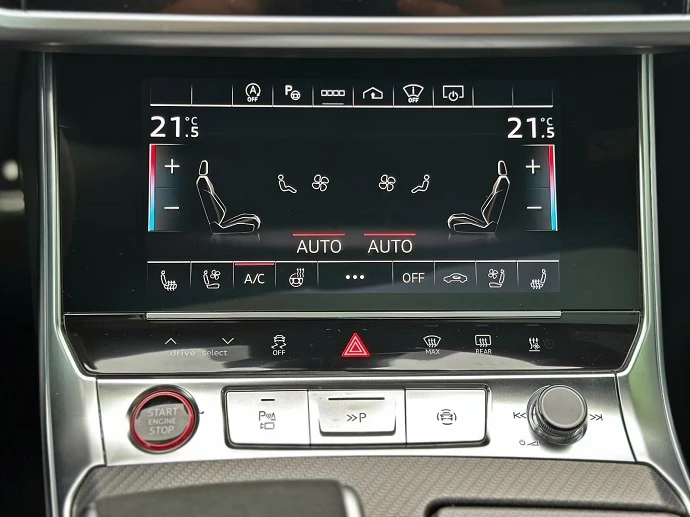 Audi Rs6 Avant Performance Quattro = Black Optic = Гаранция, снимка 13 - Автомобили и джипове - 54970522